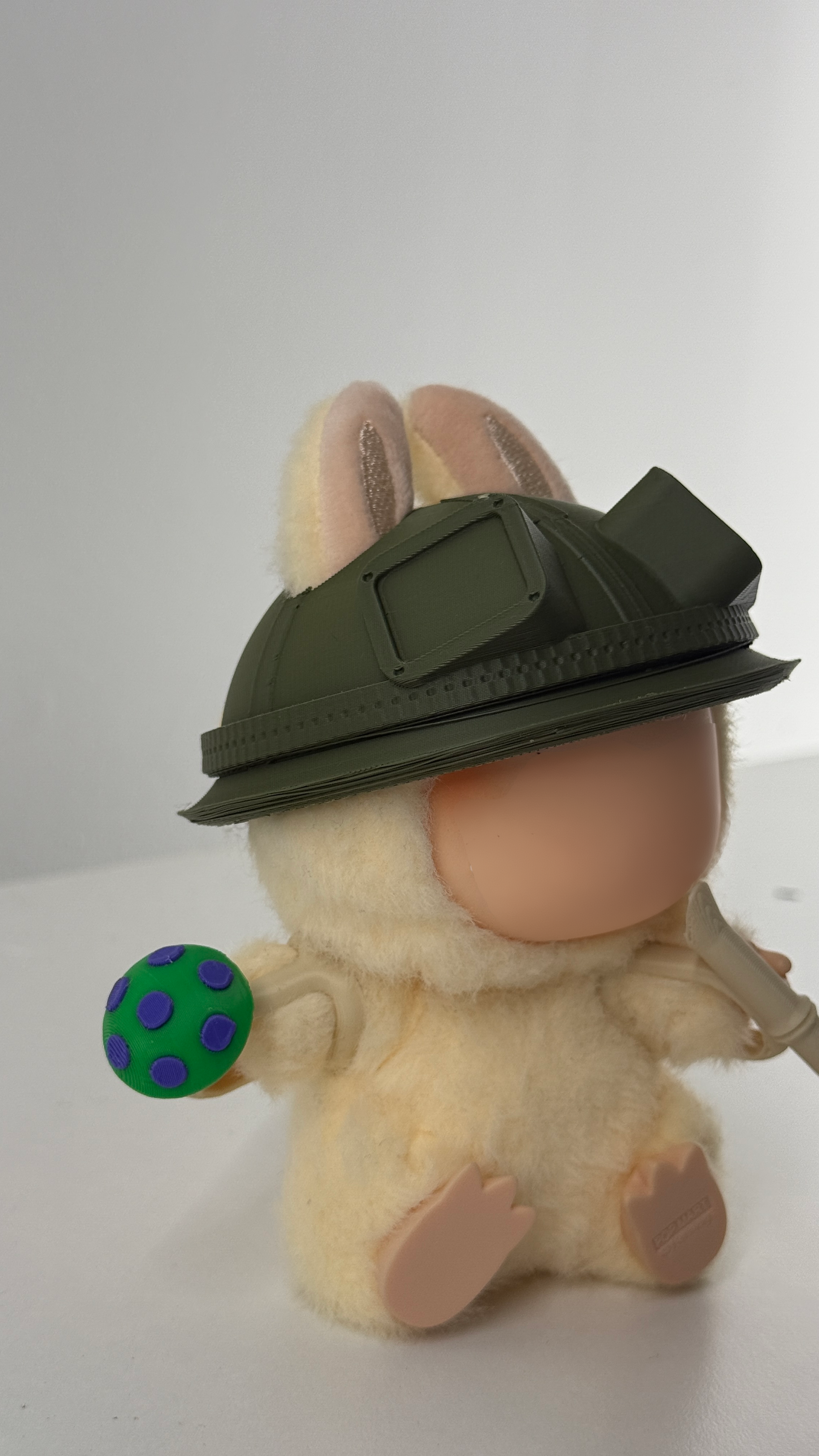 3D Printed Teemo Hat, Mushroom & Blow Dart for Small Figure (League of Legends)