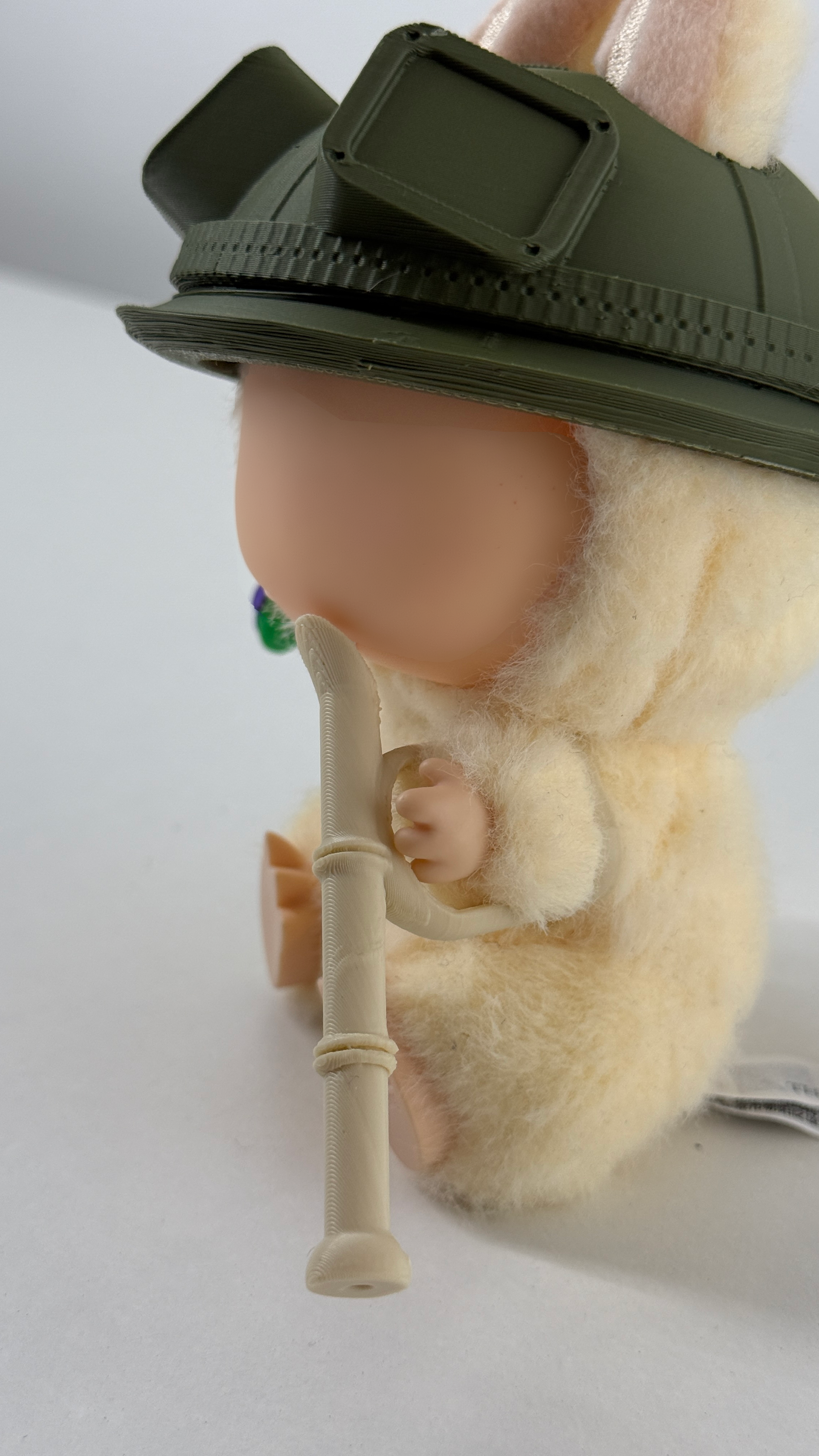 3D Printed Teemo Hat, Mushroom & Blow Dart for Small Figure (League of Legends)