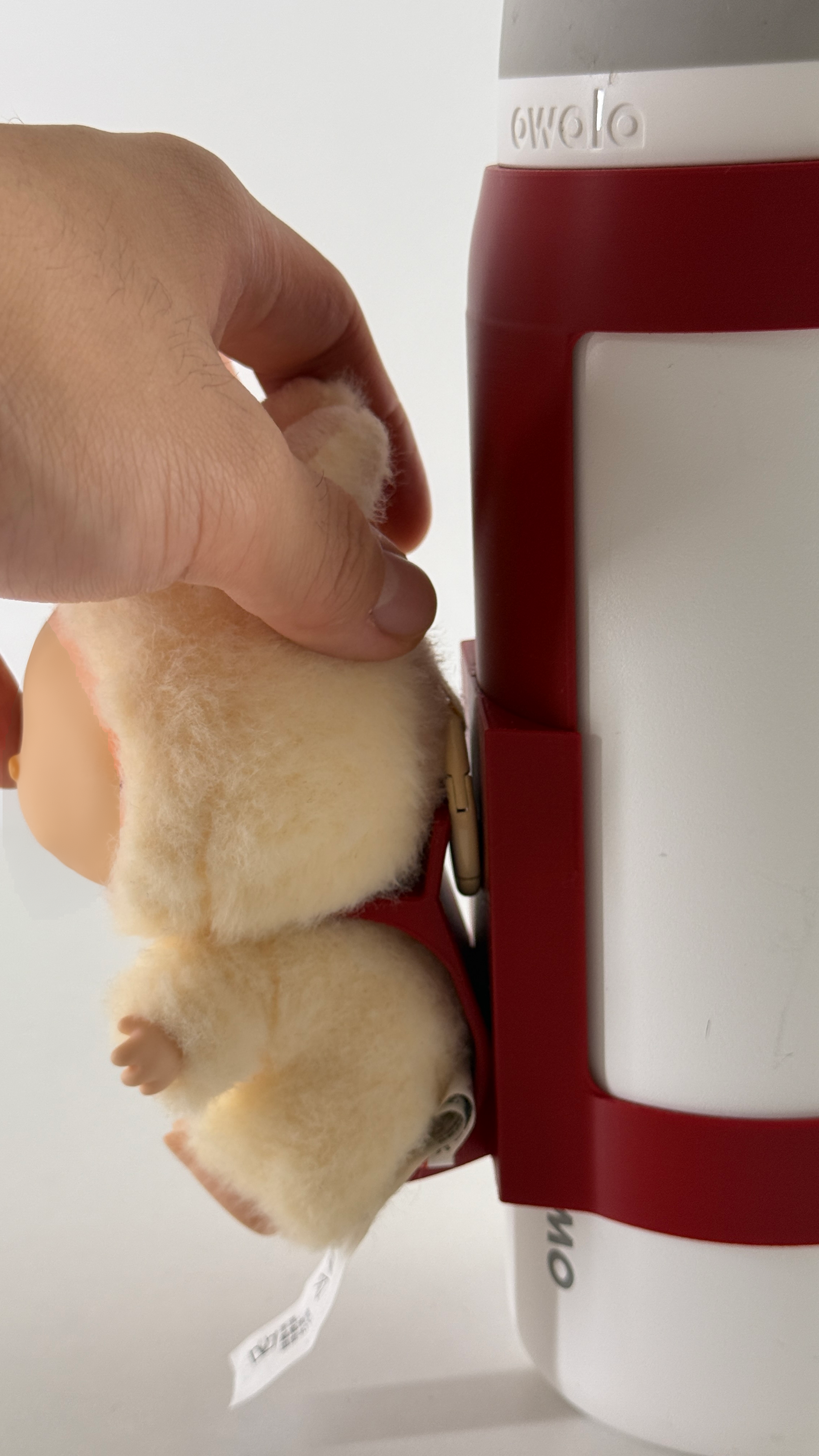 For the Owala 32oz Freesip: Sitting and Standing Figure Bottle Mount – La Bobu Fun Display Attachment!