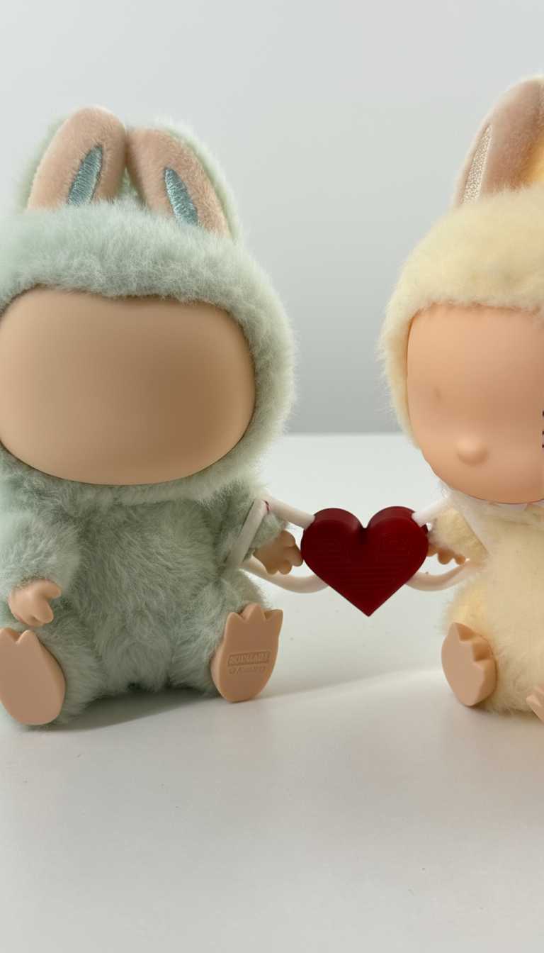 Heart Connector for Small Figure - La Bobu