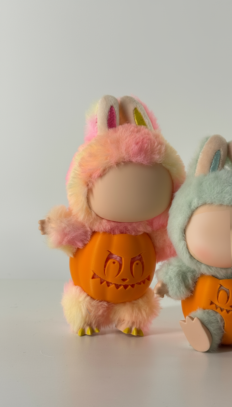 La Bobu Pumpkin Costume - 3D Printed Halloween Outfit for Small Figure